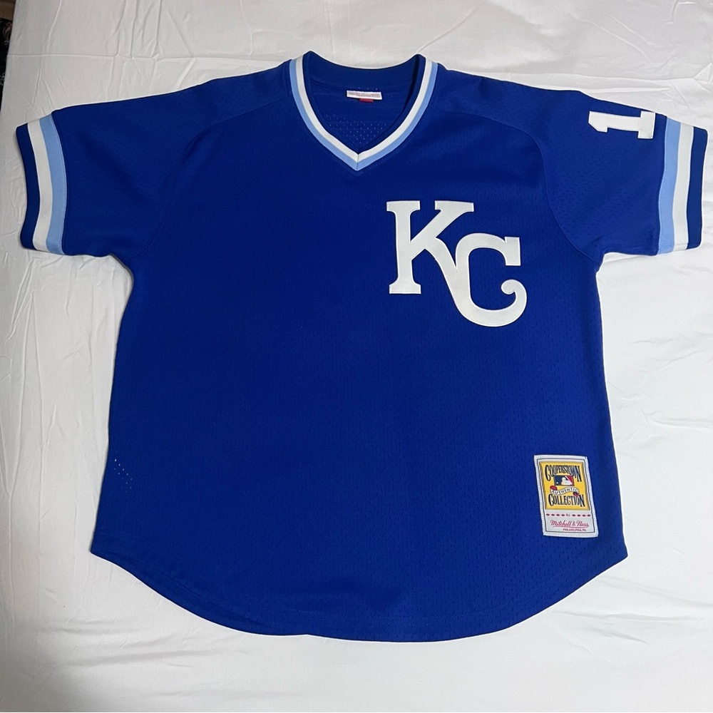 Mitchell & Ness Blue KC Jersey (Bo Jackson)